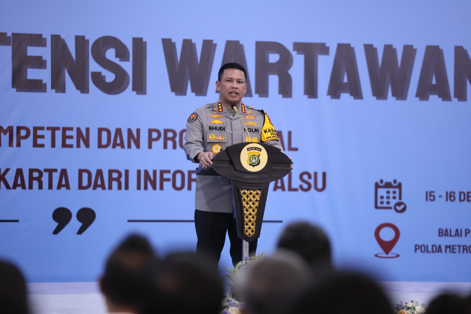 UKW 2025 Resmi Ditutup, Kabid Humas PMJ: Pers Profesional Mitra Strategis Polri Tangkal Hoaks
